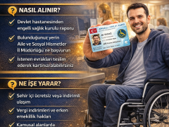 Engelli kimlik kartı nasıl alınır ne işe yarar